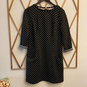 Boden Quilted Shift Dress